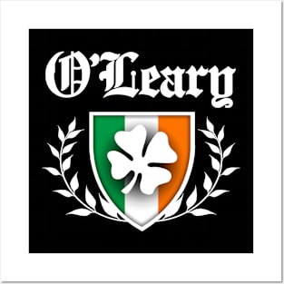 O'Leary Shamrock Crest Posters and Art